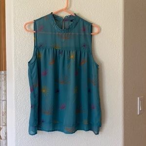 NWOT Blue/teal tank